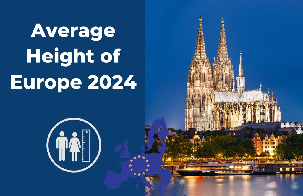 Average Height of Europe 2024