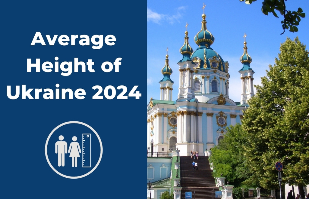 2024 Average Height of Ukraine