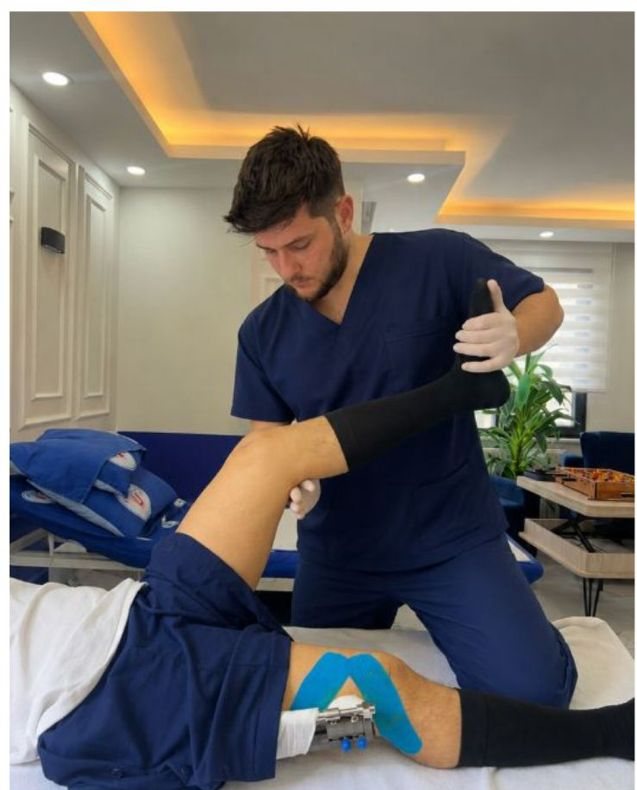 Assisted knee flexion