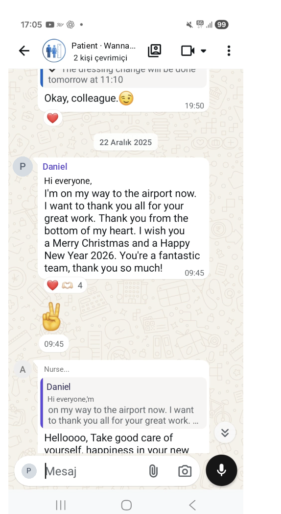 Farewell chat