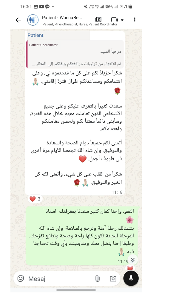 Farewell message 3 · names hidden