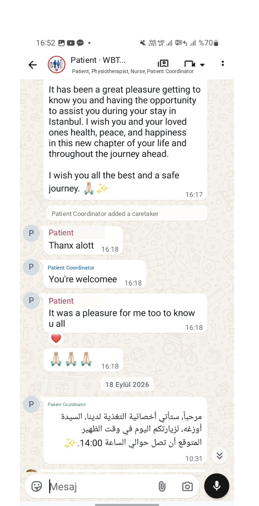 Farewell message 4 · names hidden
