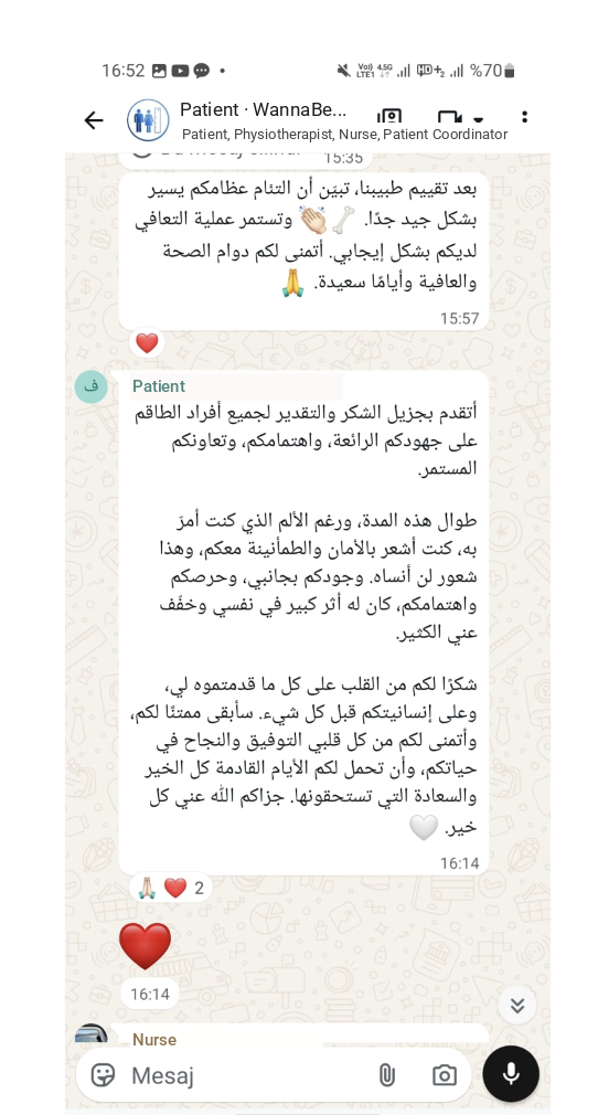 Farewell message 5 · names hidden