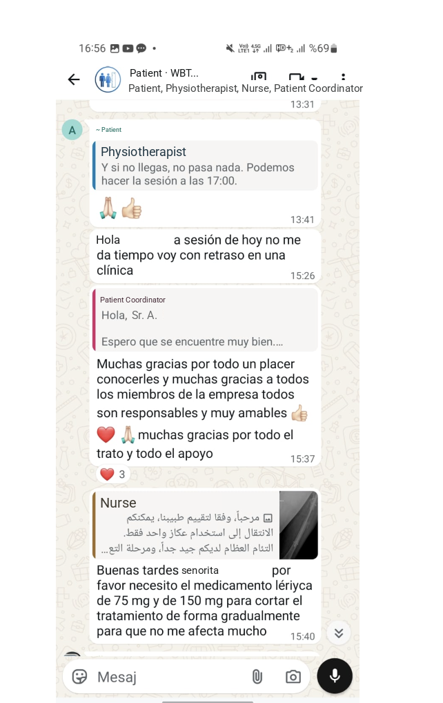 Farewell message 6 · names hidden
